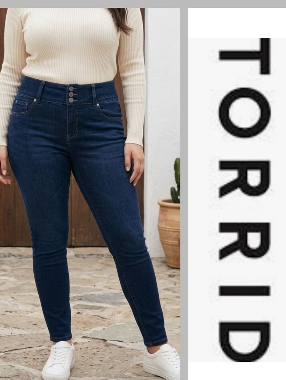 torrid Dark Indigo First At Fit Skinny Jeans